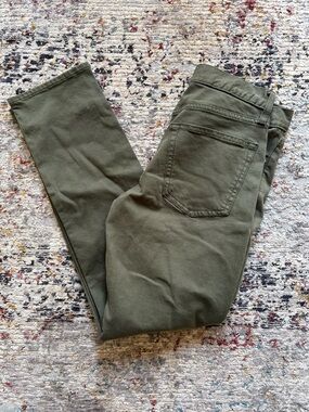 Old Navy Olive Skinny Jeans